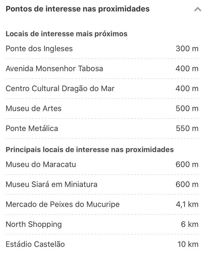 Apartamento Praia De Iracema Vista Para O Mar 18 Andar Fortaleza  Exterior foto